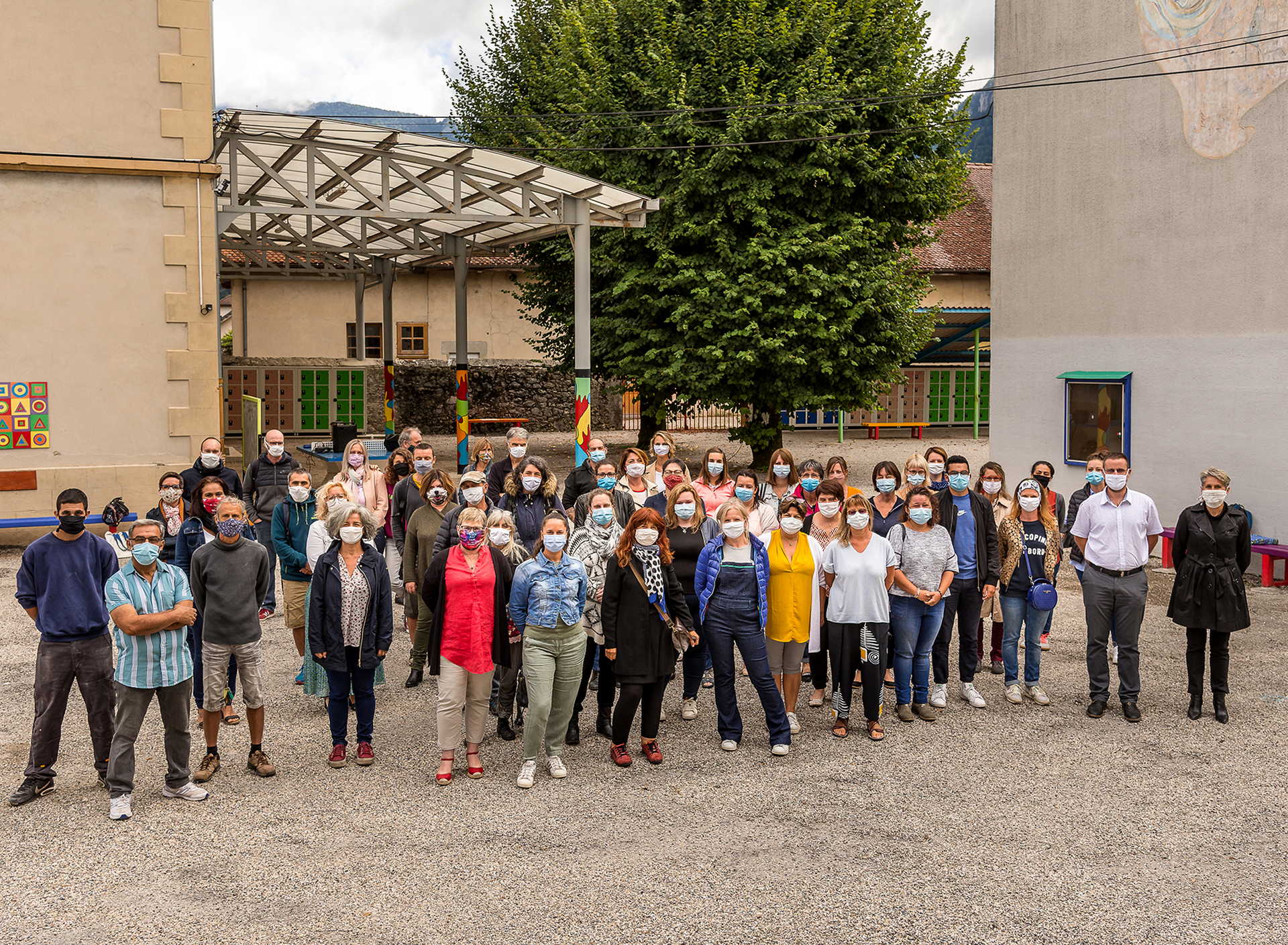 Photo groupe adultes pré-rentrée