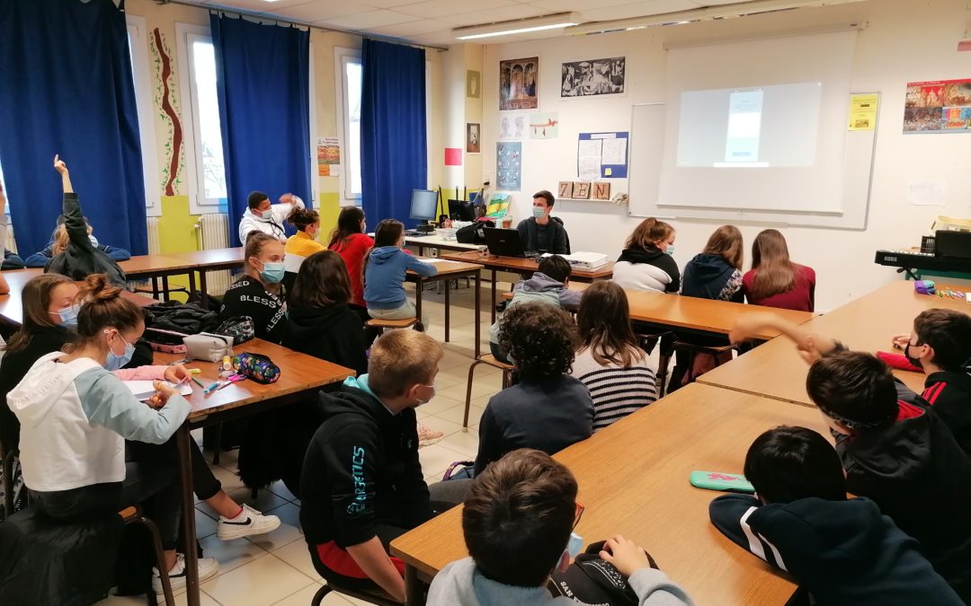 Interventions auprès des collègiens