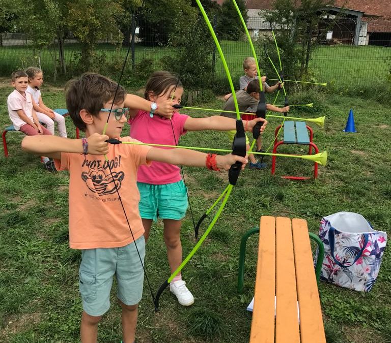 Tir à l’arc en classe 3 et 4