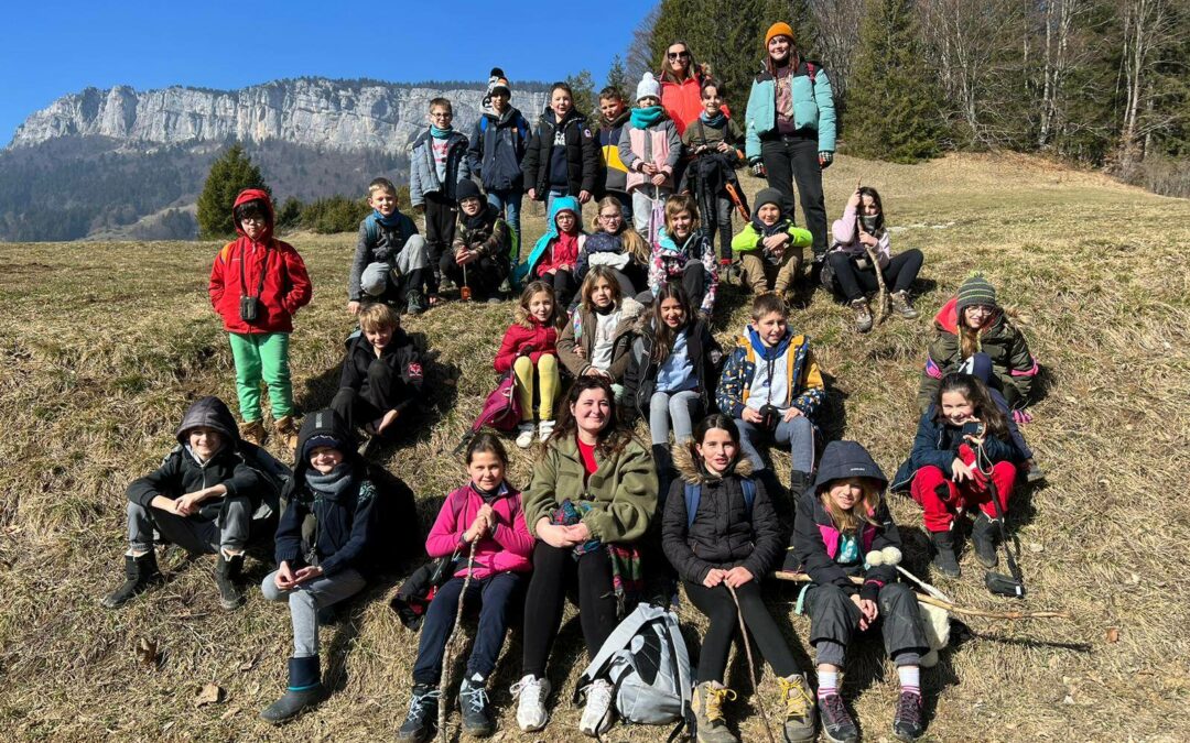 La classe 6 au Désert d’Entremont