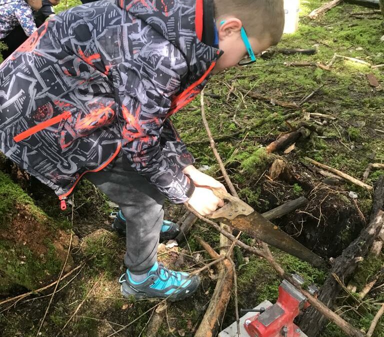 Sortie forêt pour les CE1