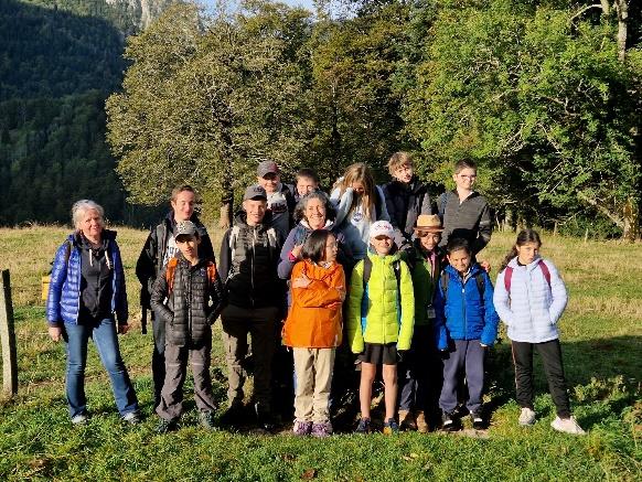 Les 5°2 à la Correrie, au pied de la Grande Chartreuse…