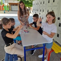 Une rentrée tout en douceur pour la classe de 6ème 2 à effectif réduit…